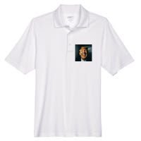 Donald Trump Grillz Teeth Men's Origin Performance Piqué Polo