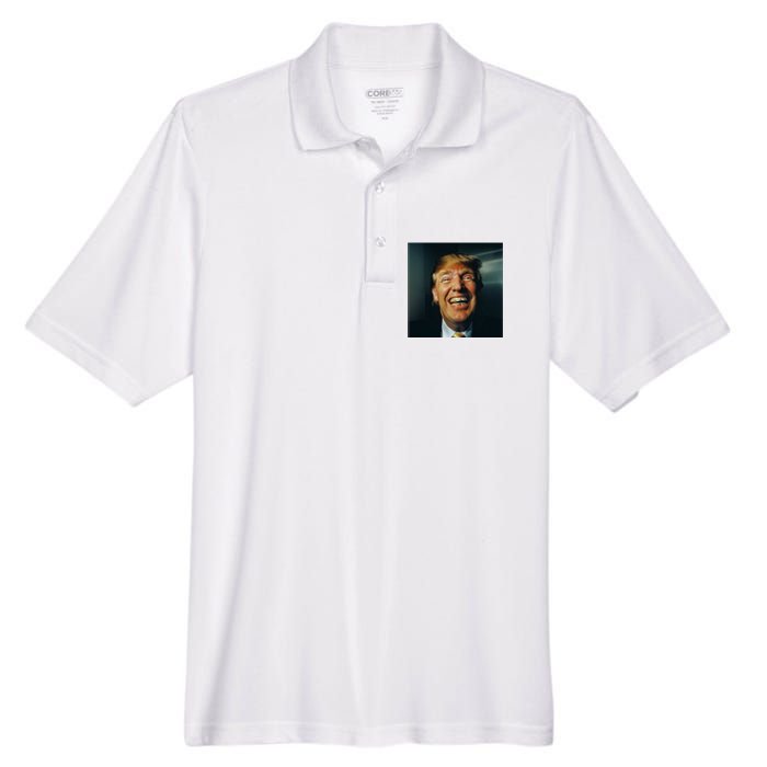 Donald Trump Grillz Teeth Men's Origin Performance Piqué Polo