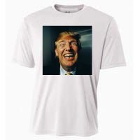 Donald Trump Grillz Teeth Cooling Performance Crew T-Shirt