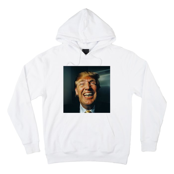 Donald Trump Grillz Teeth Hoodie