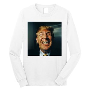 Donald Trump Grillz Teeth Long Sleeve Shirt