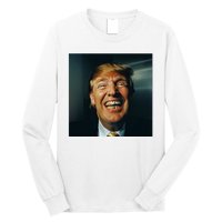 Donald Trump Grillz Teeth Long Sleeve Shirt