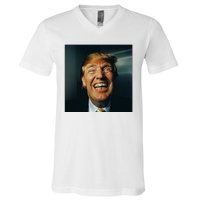 Donald Trump Grillz Teeth V-Neck T-Shirt