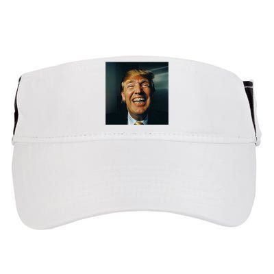 Donald Trump Grillz Teeth Adult Drive Performance Visor