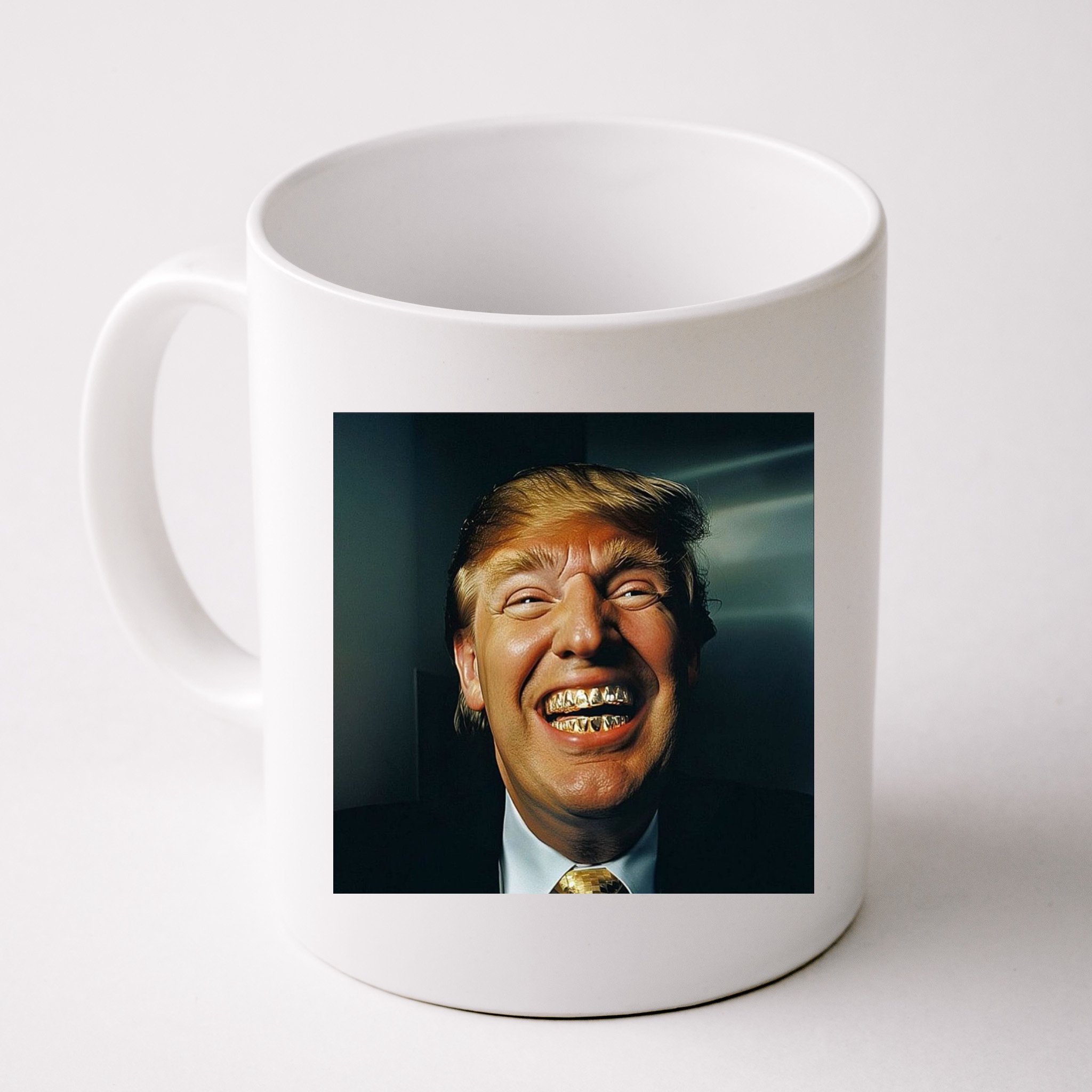 Donald Trump Grillz Teeth Mug
