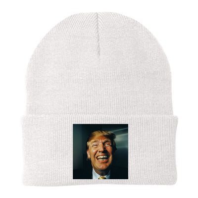 Donald Trump Grillz Teeth Knit Cap Winter Beanie