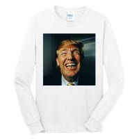 Donald Trump Grillz Teeth Tall Long Sleeve T-Shirt