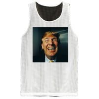 Donald Trump Grillz Teeth Mesh Reversible Basketball Jersey Tank