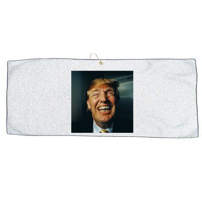 Donald Trump Grillz Teeth Large Microfiber Waffle Golf Towel