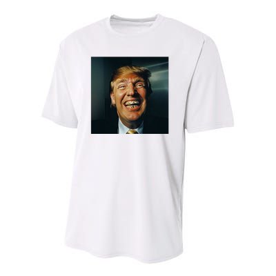 Donald Trump Grillz Teeth Youth Performance Sprint T-Shirt