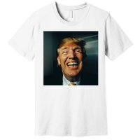 Donald Trump Grillz Teeth Premium T-Shirt