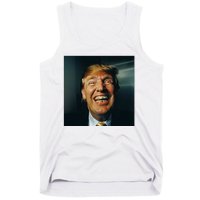 Donald Trump Grillz Teeth Tank Top