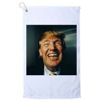 Donald Trump Grillz Teeth Platinum Collection Golf Towel