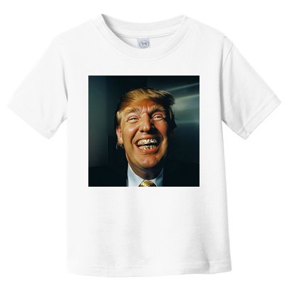 Donald Trump Grillz Teeth Toddler T-Shirt