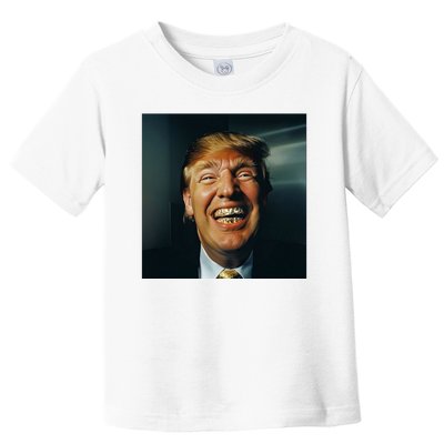 Donald Trump Grillz Teeth Toddler T-Shirt