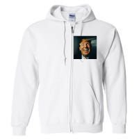 Donald Trump Grillz Teeth Full Zip Hoodie