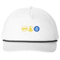 Domestic Terrorism Groups In The Usa Snapback Five-Panel Rope Hat