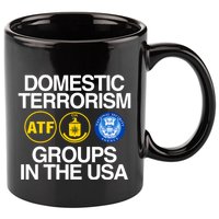 Domestic Terrorism Groups In The Usa 11oz C Handle Ceramic Mug