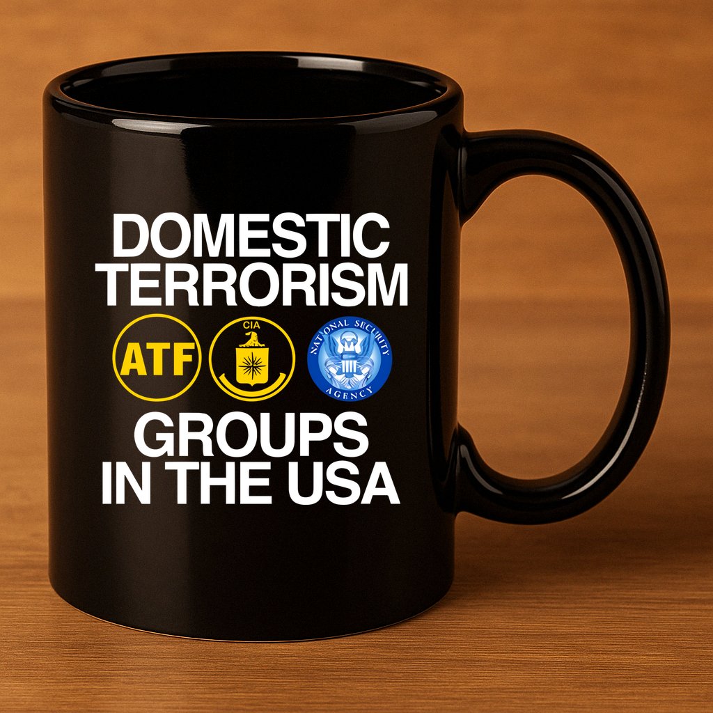 Domestic Terrorism Groups In The Usa 11oz C Handle Ceramic Mug