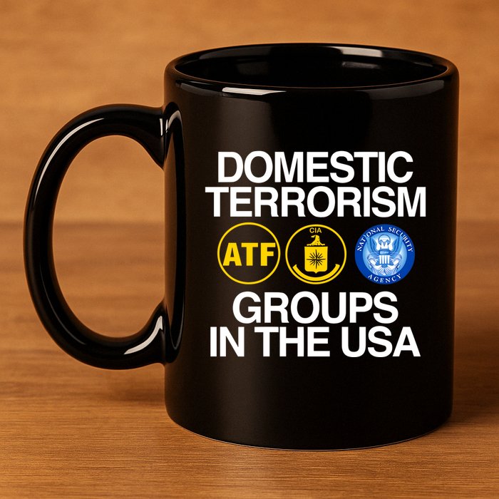 Domestic Terrorism Groups In The Usa 11oz C Handle Ceramic Mug