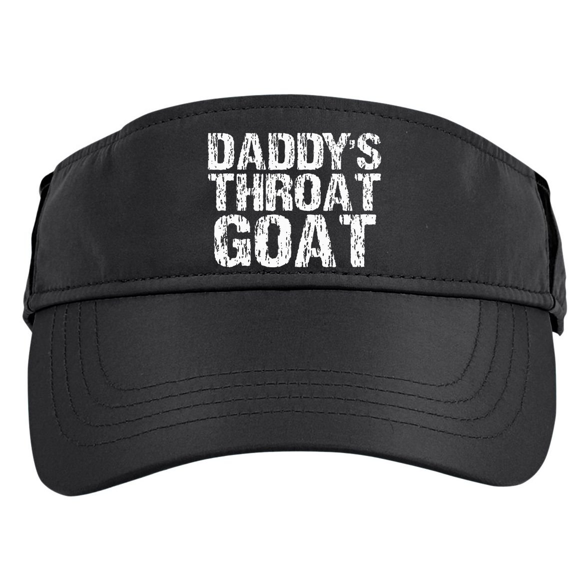 Daddys Throat Goat Adult Drive Performance Visor