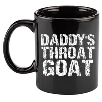 Daddys Throat Goat 11oz C Handle Ceramic Mug