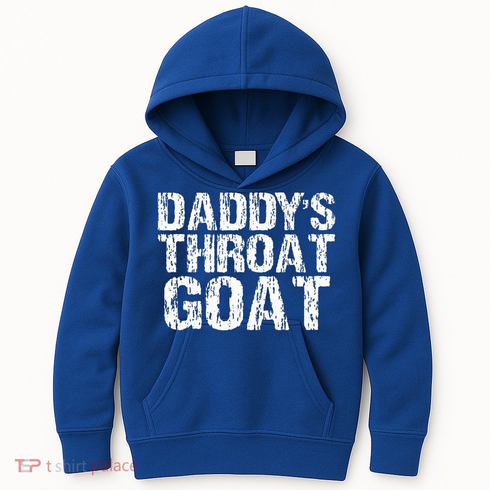 Daddys Throat Goat Kids Hoodie