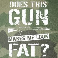 Does This Gun Make Me Look Fat  Funny Gun Nut Joke Sayings  Legacy Tie Dye Trucker Hat