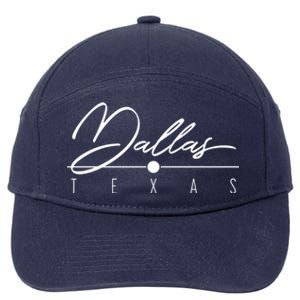 Dallas Tx Gift 7-Panel Snapback Hat