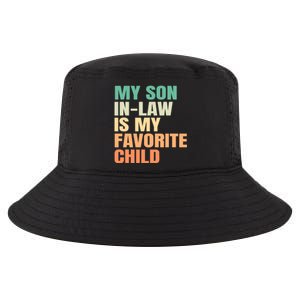 retro My Son In Law Is My Favorite Child Cool Comfort Performance Bucket Hat