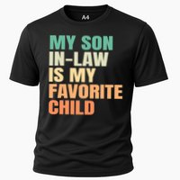 retro My Son In Law Is My Favorite Child Cooling Performance Crew T-Shirt