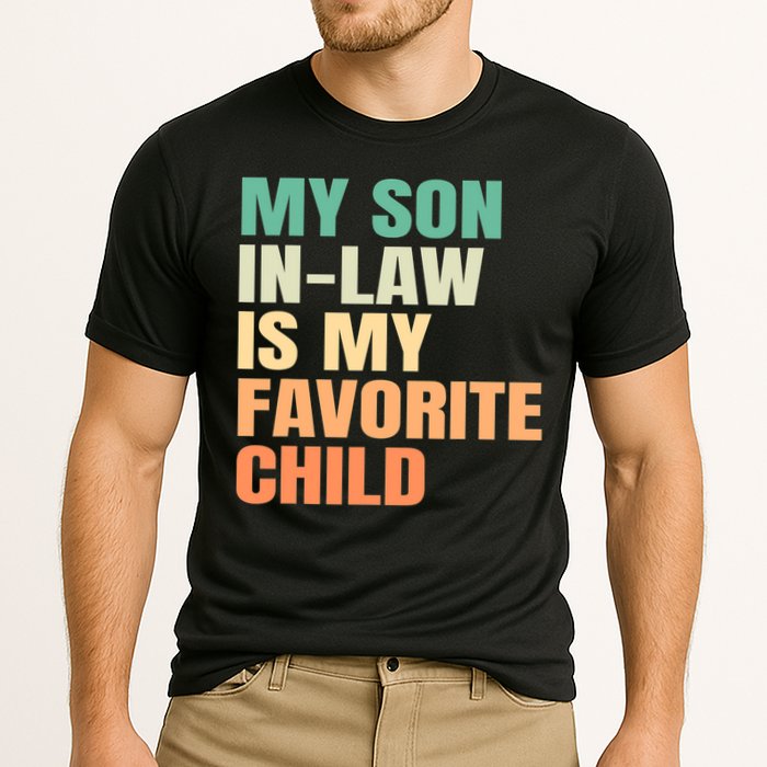 retro My Son In Law Is My Favorite Child Cooling Performance Crew T-Shirt
