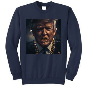 Donald Trump Gold Grillz Sweatshirt