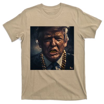 Donald Trump Gold Grillz T-Shirt