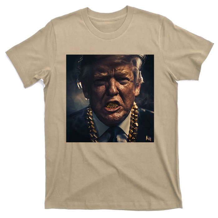 Donald Trump Gold Grillz T-Shirt