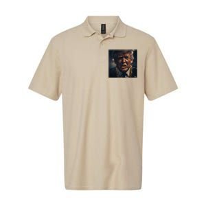 Donald Trump Gold Grillz Softstyle Adult Sport Polo