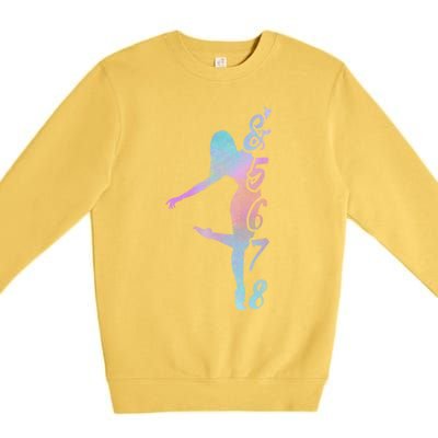 Dance Teacher Gift Dancer Lessons Dancing Instructor Gift Premium Crewneck Sweatshirt