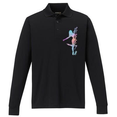 Dance Teacher Gift Dancer Lessons Dancing Instructor Gift Performance Long Sleeve Polo