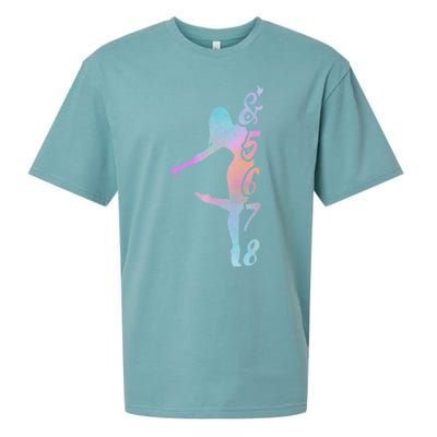 Dance Teacher Gift Dancer Lessons Dancing Instructor Gift Sueded Cloud Jersey T-Shirt