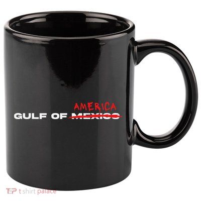 Donald Trump Gulf Of Usa Mexico America Patriot 2025 11oz C Handle Ceramic Mug