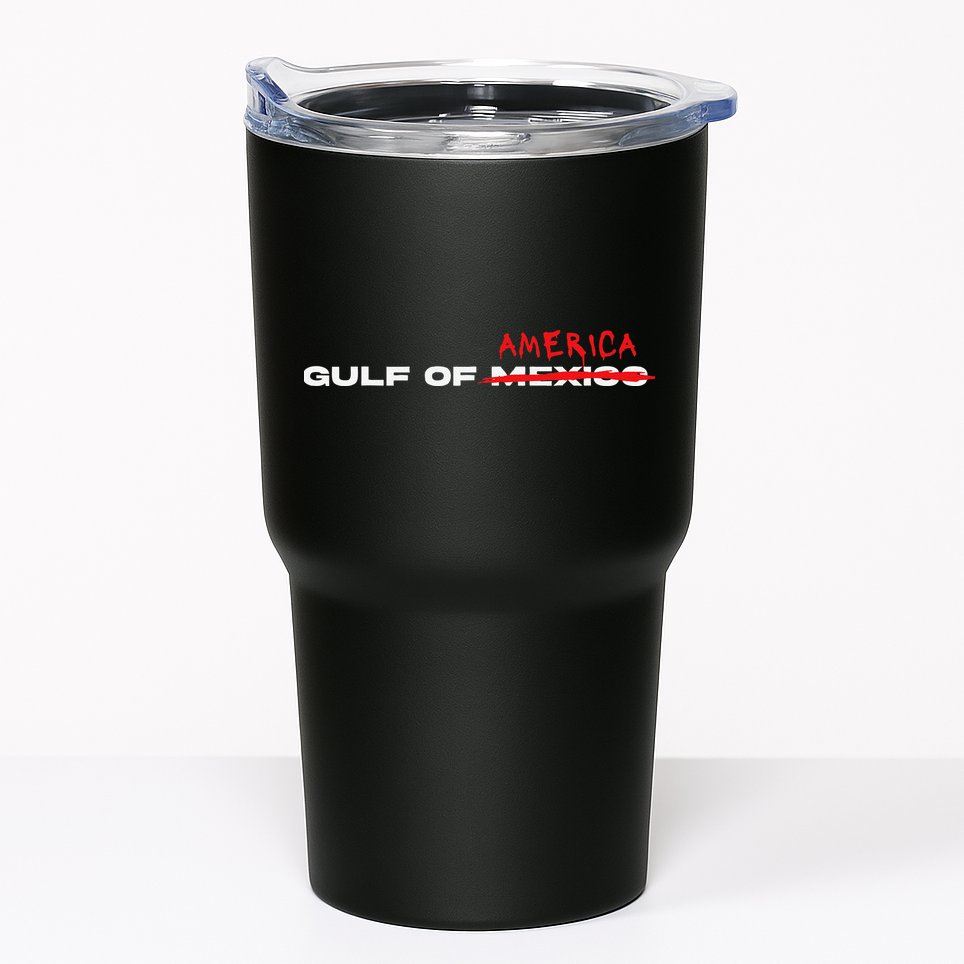 Donald Trump Gulf Of Usa Mexico America Patriot 2025 Tumbler