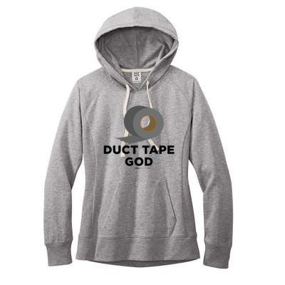 Duct Tape God Handy And Carpenter Gift Women's Fleece Hoodie