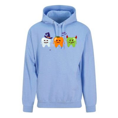 Dentist Teeth Ghost Pumpkin Witch Cute Dental Halloween Gift Unisex Surf Hoodie