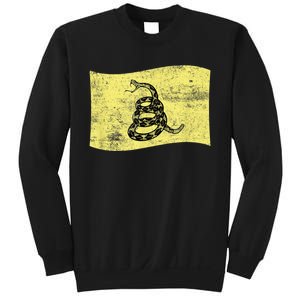 Dont Tread Gadsden Flag Snake – American Patriotic Sweatshirt