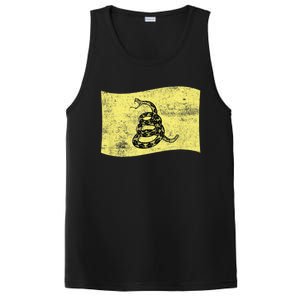 Dont Tread Gadsden Flag Snake – American Patriotic PosiCharge Competitor Tank