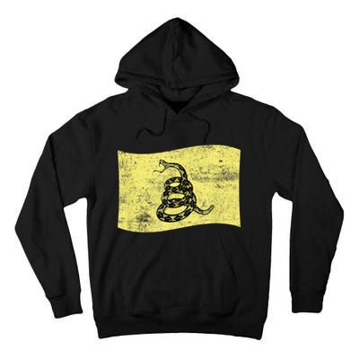 Dont Tread Gadsden Flag Snake – American Patriotic Tall Hoodie