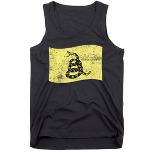 Dont Tread Gadsden Flag Snake – American Patriotic Tank Top