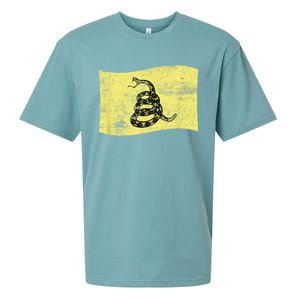 Dont Tread Gadsden Flag Snake – American Patriotic Sueded Cloud Jersey T-Shirt