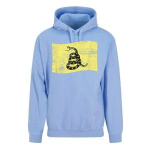 Dont Tread Gadsden Flag Snake – American Patriotic Unisex Surf Hoodie