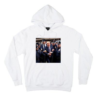 Donald Trump Getting Arrested Meme Hoodie